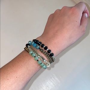 Chloe + Isabel beaded wrap bracelet